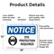 Signmission 12 in Height, 18 in Width, Aluminum, Rectangle OS-2PACK-NS-A-1218-L-12338 - alternate 6
